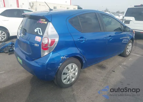 2014 Toyota Prius C Two from USA, damaged, VIN JTDKDTB33E1568931